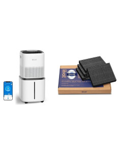 Humidificador Evaporativo Inteligente LEVOIT 6000S 22.7L con Filtro