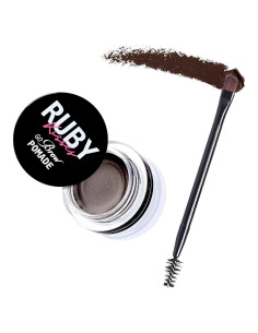 Pomada para Cejas Ruby Kisses Go Brow Marrón Oscuro 49g