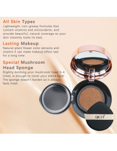 Crema CC Hidratante QueenDiary para Piel Madura - Color Profundo 2