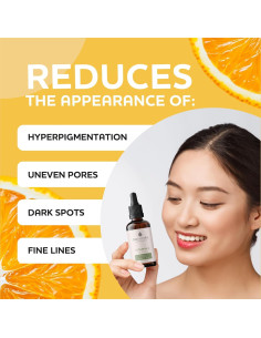 Suero Hidratante Vitamina C The Care Hub 28g - Aclarador y Anti-Envejecimiento 2