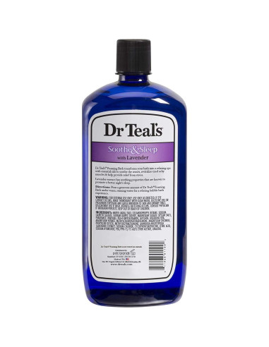 Juego de Baño Espumoso Dr Teal's 2016ml Lavanda y Jengibre