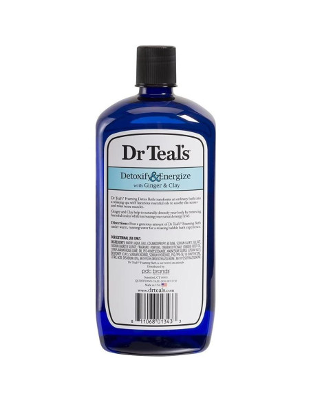 Juego de Baño Espumoso Dr Teal's 2016ml Lavanda y Jengibre
