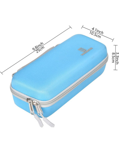 Funda Dura Waterpik WF-02 Azul - Protección EVA para Irrigador Dental