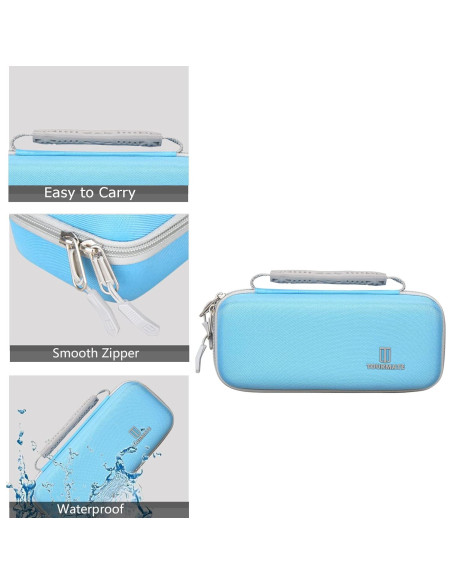 Funda Dura Waterpik WF-02 Azul - Protección EVA para Irrigador Dental Funda Dura Waterpik WF-02 Azul - Protección EVA para Irrigador Dental