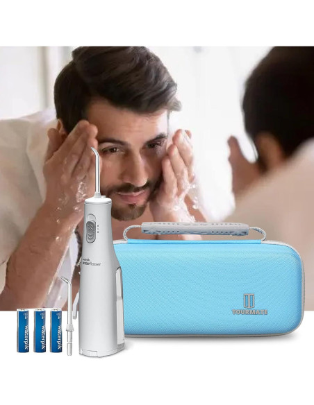 Funda Dura Waterpik WF-02 Azul - Protección EVA para Irrigador Dental Funda Dura Waterpik WF-02 Azul - Protección EVA para Irrigador Dental