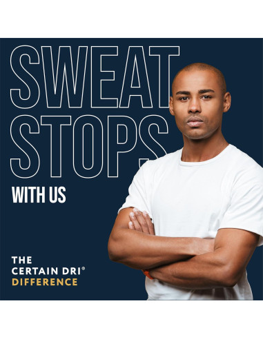 Antitranspirante Clínico Certain Dri 3x48.51g - 12% Cloruro Aluminio