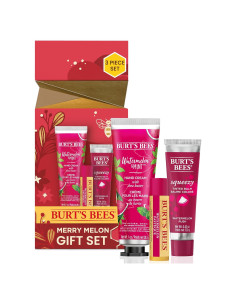 Set de Cuidado Labial Burt's Bees Merry Melon - 3 Productos