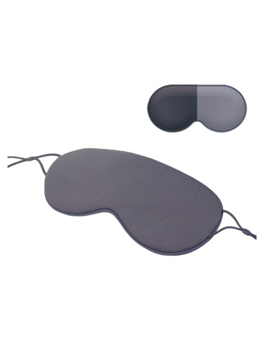 Máscara para dormir DMaos ajustable, seda fría y cálida