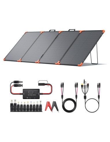 Panel Solar Portátil 200W ZOUPW Plegable IP68 23.5% Eficiencia