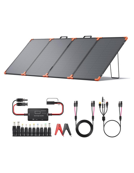 Panel Solar Portátil 200W ZOUPW Plegable IP68 23.5% Eficiencia