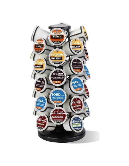 Soporte giratorio para 40 cápsulas K Familia Blacksmith