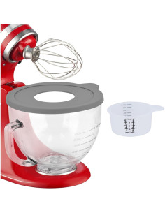 Batidora Kltchonald 5QT con Tazón de Vidrio y Tapa Gris 2