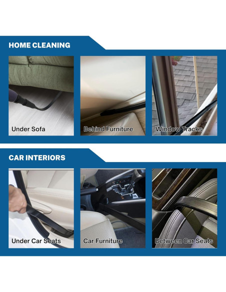 Herramienta de Hendidura Flexible GHAMADE para Aspiradoras Shark