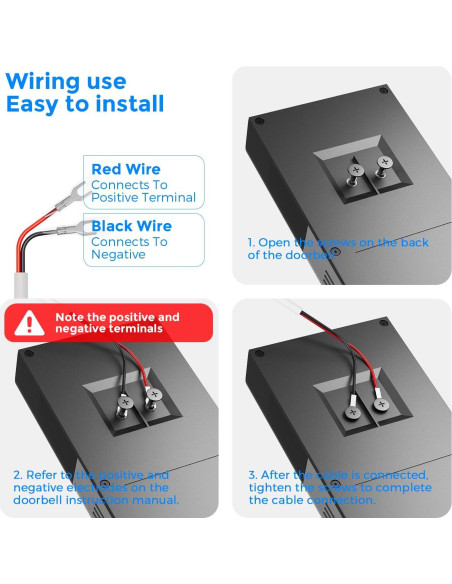Panel Solar 5W Baaletc IP66 para Timbre Ring 2/3/4
