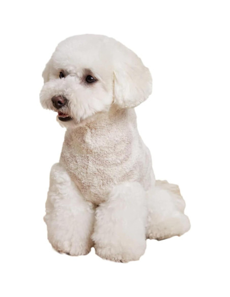 Suéter para Mascotas Barefoot Dreams Mediano Crema-Piedra