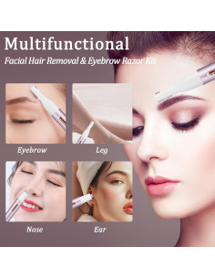 Recortador de Nariz y Cejas Yunmiss 2025, Afeitadora Portátil 2