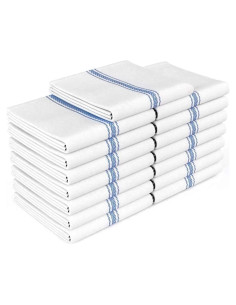 Toallas de Cocina 100% Algodón Zeppoli - Paquete de 15 - 63.5x35.6 cm