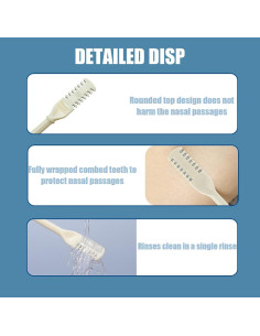 Recortador de Vello Nasal 2-en-1 Kilicomy Doble Cara 2