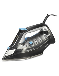 Plancha de Vapor Hamilton Beach 1800W con Pantalla Táctil 350ml