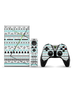 Piel de Vinilo MightySkins para NVIDIA Shield TV Pro - Tribal Turquesa