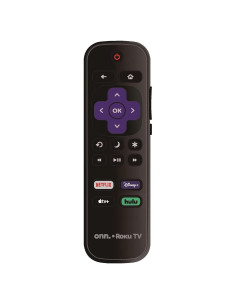 Control Remoto Reemplazo ONN Roku TV 4K con Accesos Directos