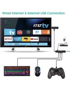 Adaptador Micro USB a Ethernet SMAYS para Fire Stick y Echo Show 2