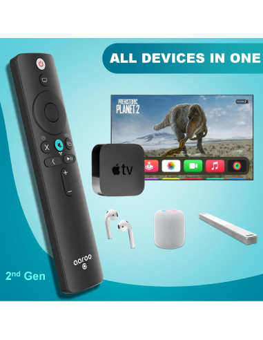 Control Remoto Universal aarooGo para Apple TV 4K y HD
