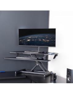 Escritorio Esquinero Ajustable VIVO DESK-V037MC 94x48 cm 2