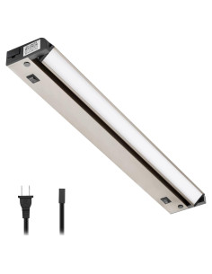 Iluminación LED 40.64 cm GETINLIGHT con giro, 10W, 600 lúmenes