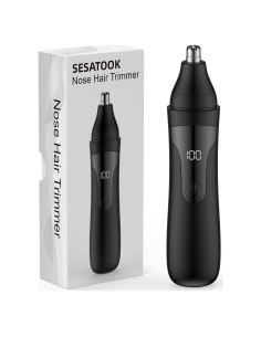 Recortador de Vello Nasal SESATOOK L5 Recargable USB Negro