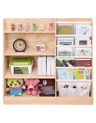 Estantería de Madera FDHUIJIA para Niños 5 Estantes 88.9 cm