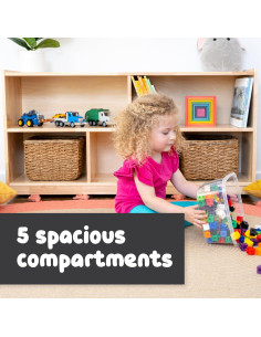 Estante Organizador de Juguetes SPARK & WOW 5 Compartimentos 2