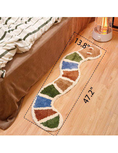 Alfombra Suave Antideslizante Serpiente gdmgdr 120x35cm 2