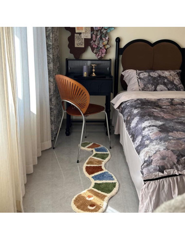 Alfombra Suave Antideslizante Serpiente gdmgdr 120x35cm