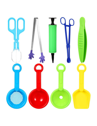 Conjunto de Herramientas Sensoriales Wettarn 9 Piezas