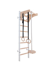 Barras de Pared BenchK 211W+A204 con 8 Peldaños de Haya