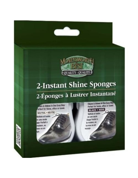 Esponja de Brillo Instantáneo Moneysworth y Best - 2 Unidades
