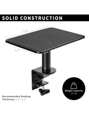 Soporte Elevador Ergonómico VIVO Ajustable para Monitor Negro