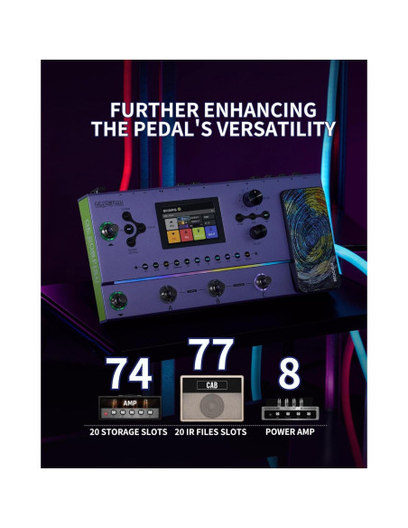 Pedal de Efectos MOOER GE200 Pro Li para Guitarra