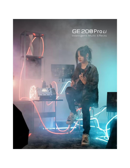 Pedal de Efectos MOOER GE200 Pro Li para Guitarra