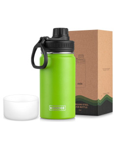 Botella de Agua Aislada 0.35L Koodee Verde Manzana