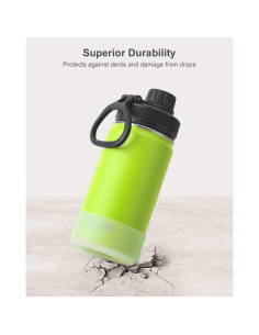 Botella de Agua Aislada 0.35L Koodee Verde Manzana 2