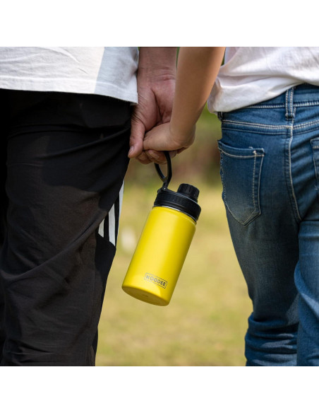 Botella de Agua Aislada 0.35L Koodee Verde Manzana