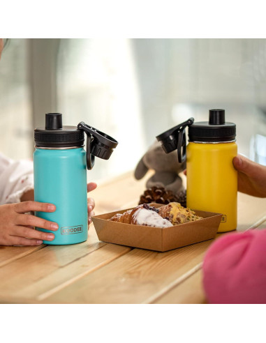 Botella de Agua Aislada 0.35L Koodee Verde Manzana