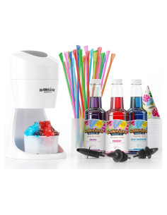 Máquina de Hielo Raspado Eléctrica S900A Hawaiian - Kit Completo