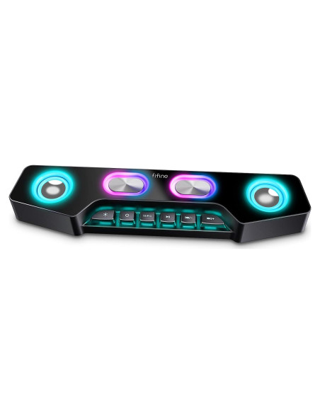 Altavoces Bluetooth Inalámbricos Fifine A16 RGB para PC