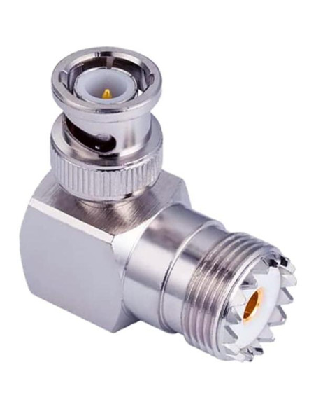 Adaptador BNC macho a SO239 hembra UHF RedYutou