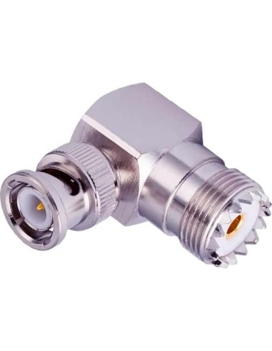 Adaptador BNC macho a SO239 hembra UHF RedYutou