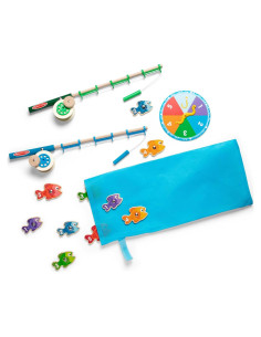 Juego de Pesca Magnético de Madera Melissa & Doug 2 Varas