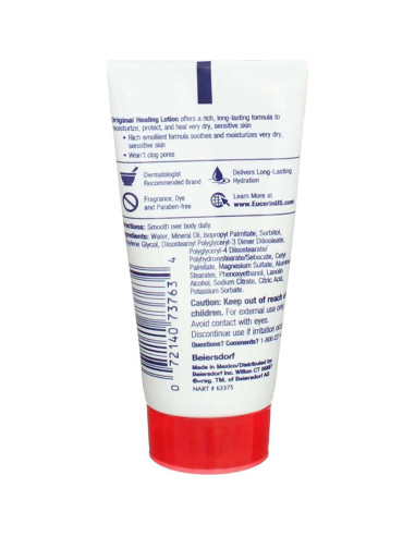 Loción Hidratante Original Eucerin 36 Unidades 28.35g